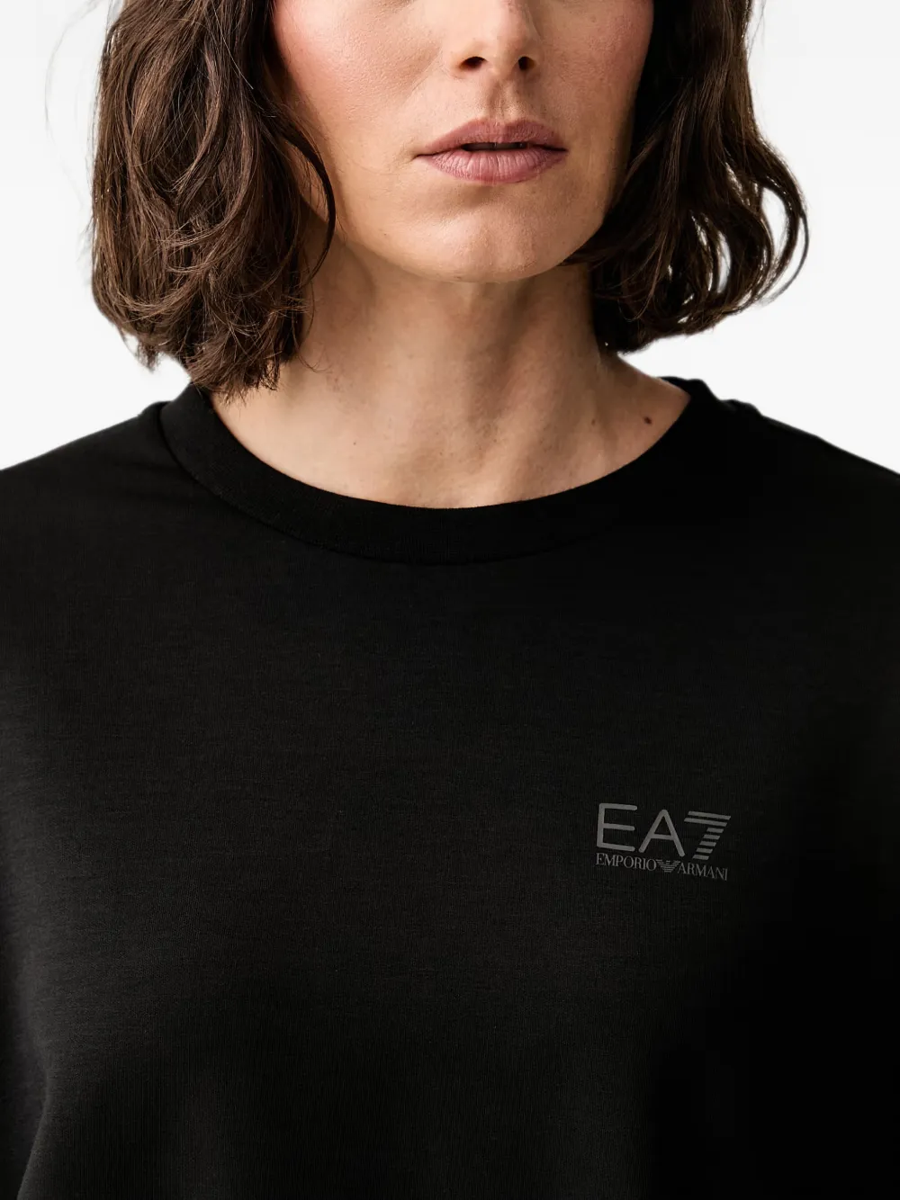 Ea7 Emporio Armani Trainingspak met logoprint Zwart