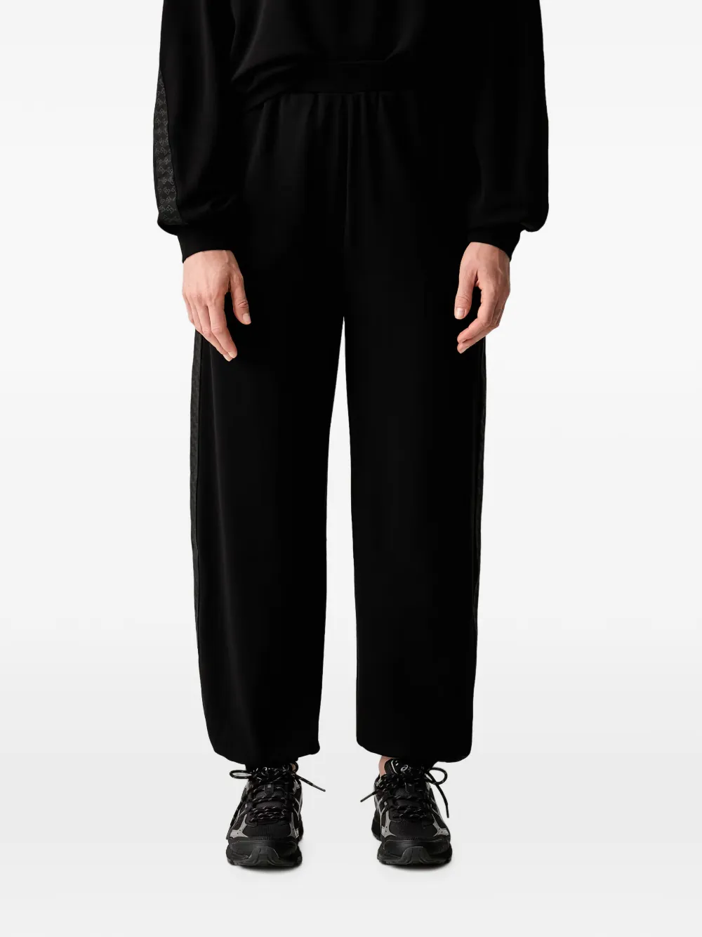Ea7 Emporio Armani Trainingspak met logoprint Zwart
