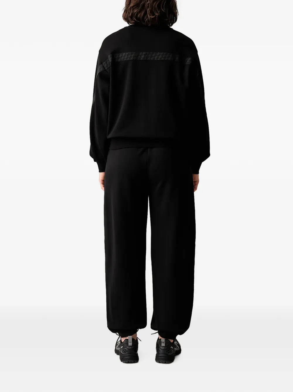 Ea7 Emporio Armani Trainingspak met logoprint Zwart