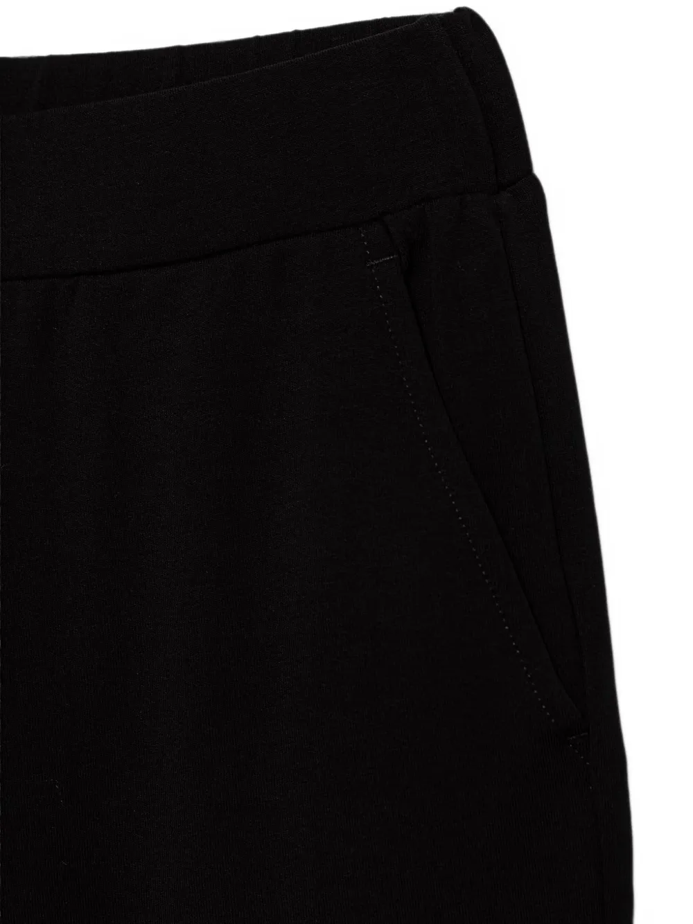 Ea7 Emporio Armani logo-print track pants Zwart