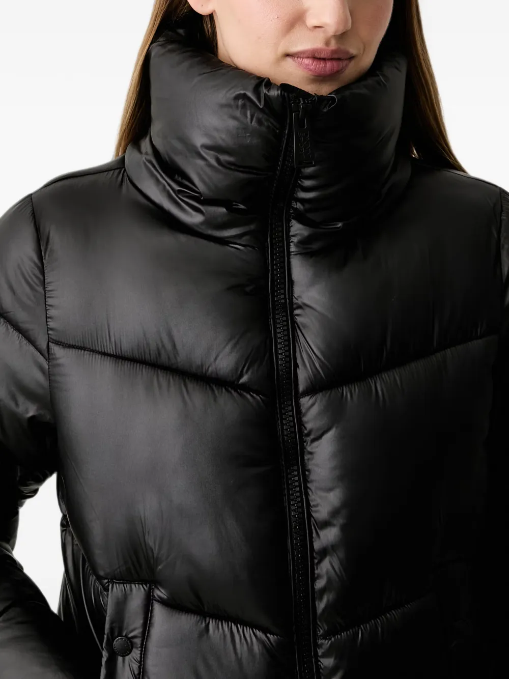 DKNY Gewatteerd donsjack Zwart