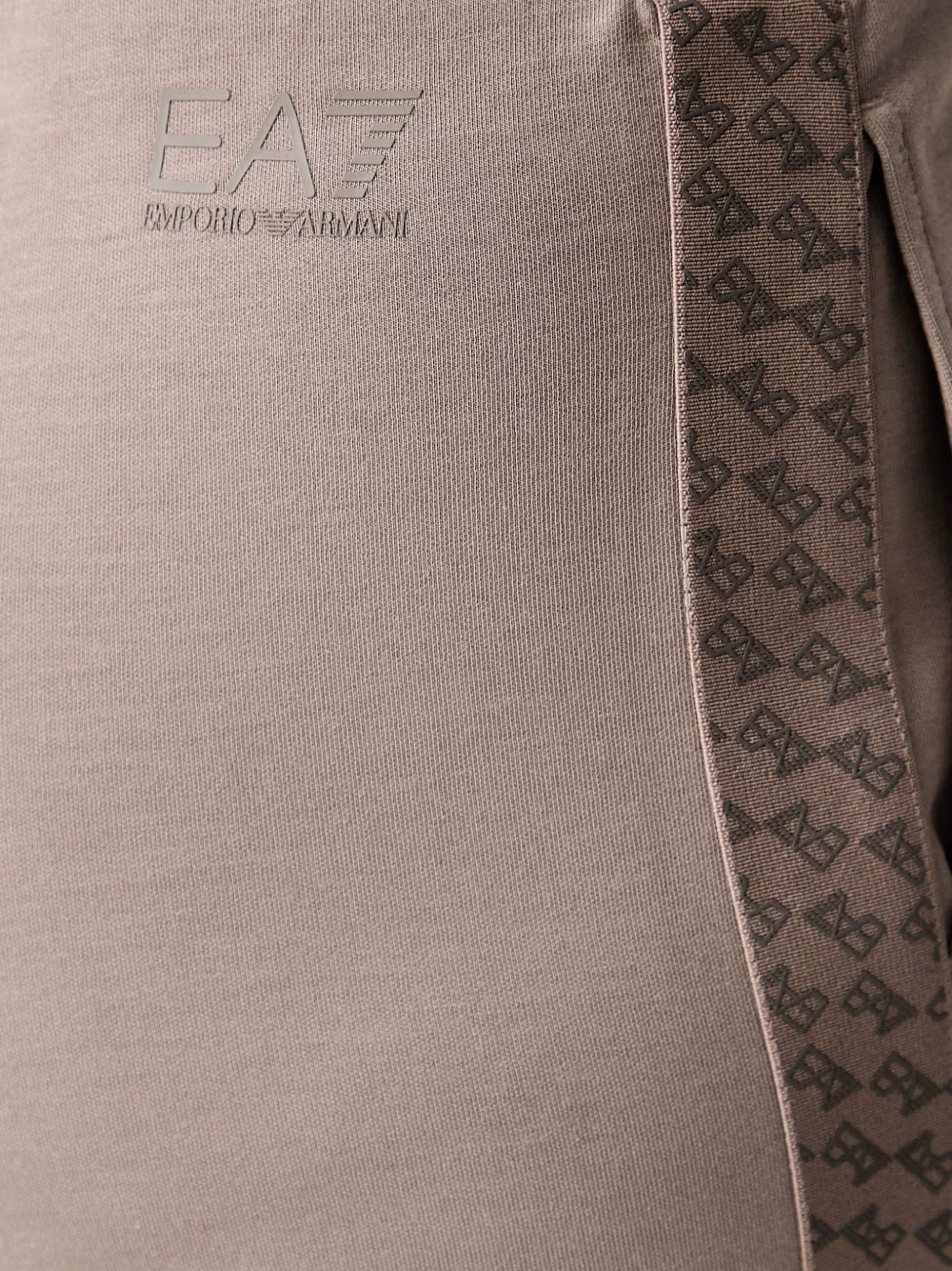 Ea7 Emporio Armani Oversized trainingsbroek met logo Bruin