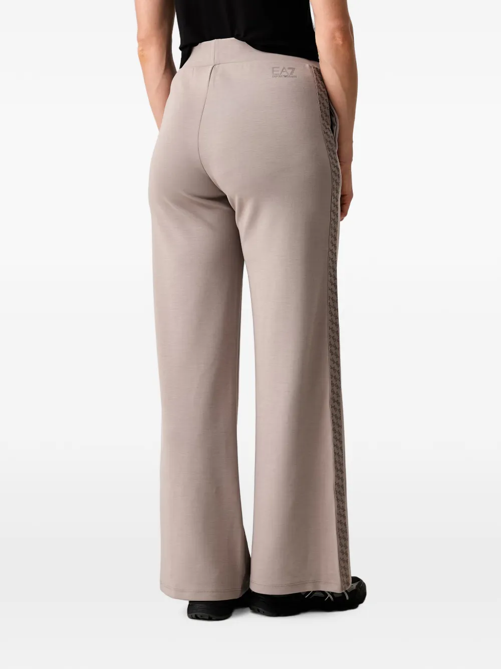 Ea7 Emporio Armani Oversized trainingsbroek met logo Bruin
