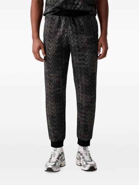Ea7 Emporio Armani logo-print track pants