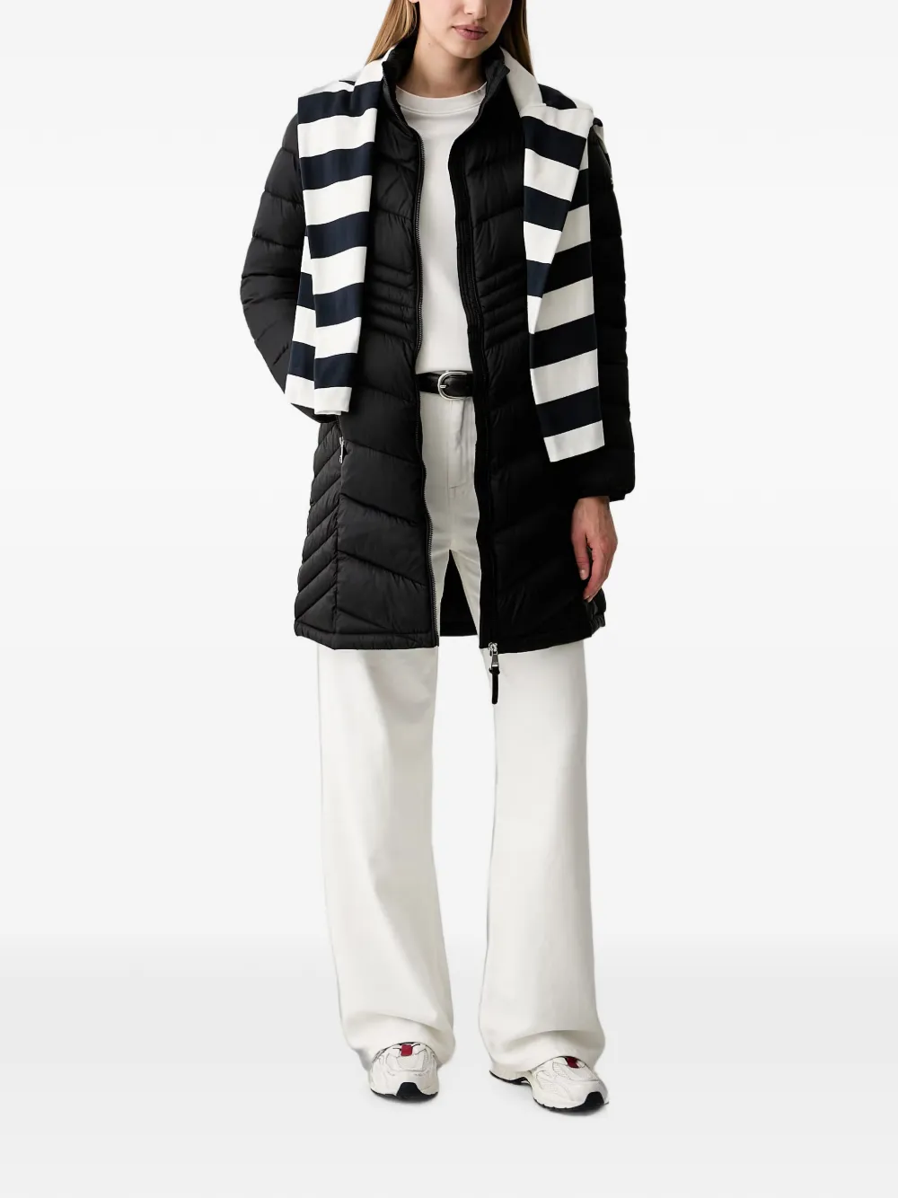 DKNY Gevoerd jack met capuchon Zwart