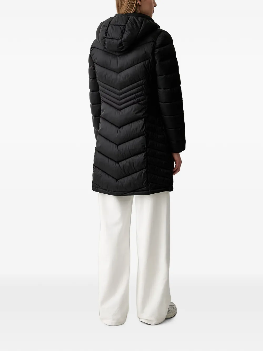 DKNY Gevoerd jack met capuchon Zwart