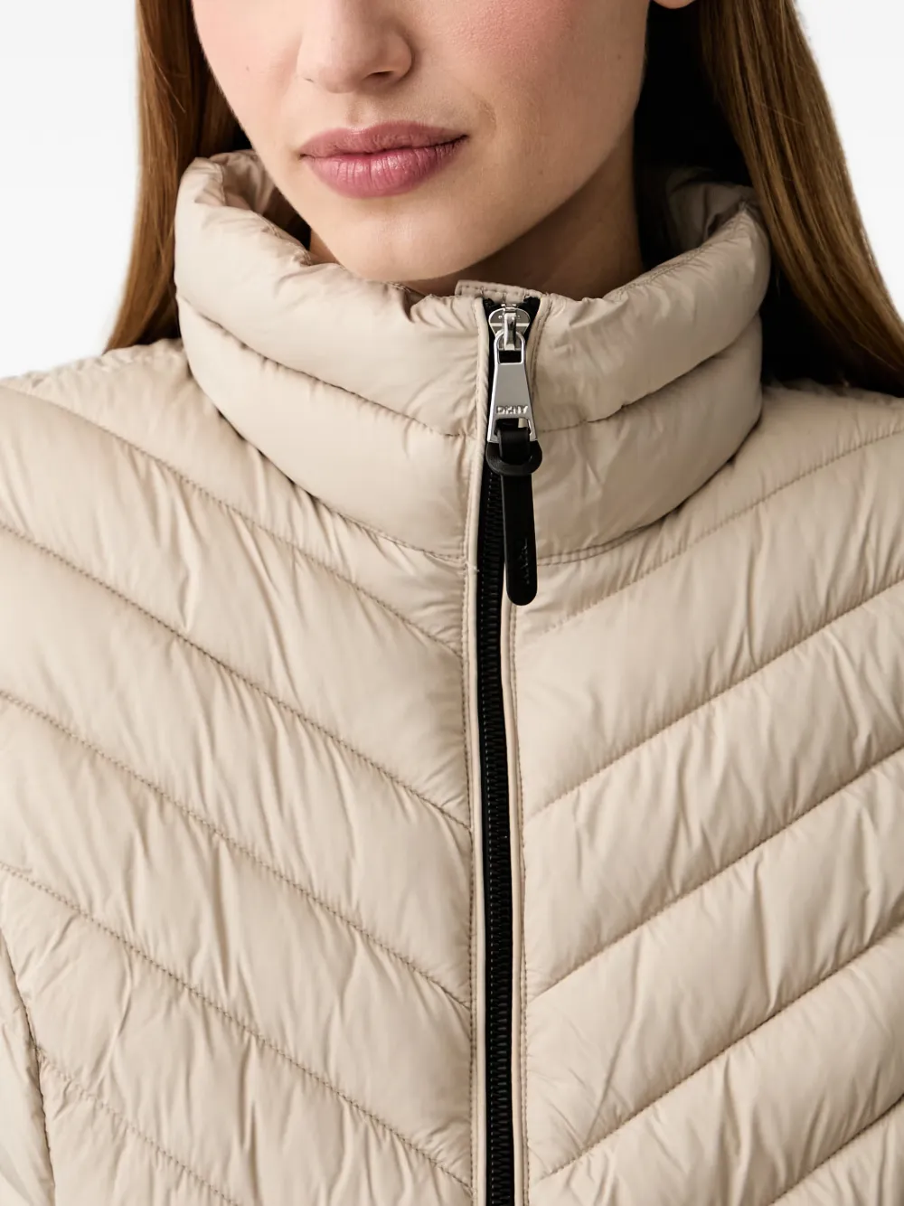 DKNY Gewatteerde bodywarmer Beige