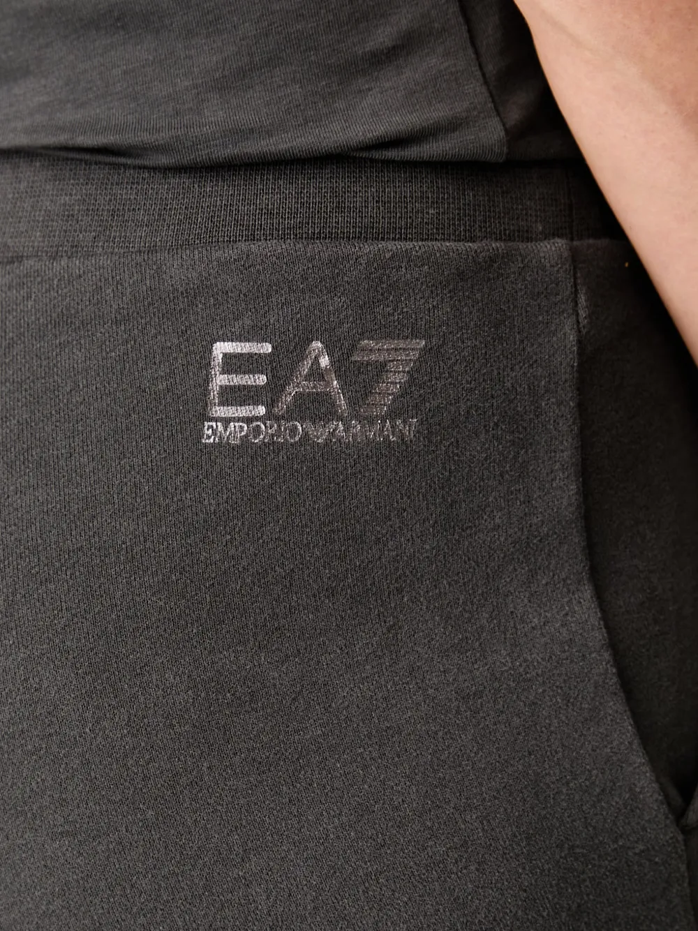 Ea7 Emporio Armani Trainingsbroek met elastische taille Bruin