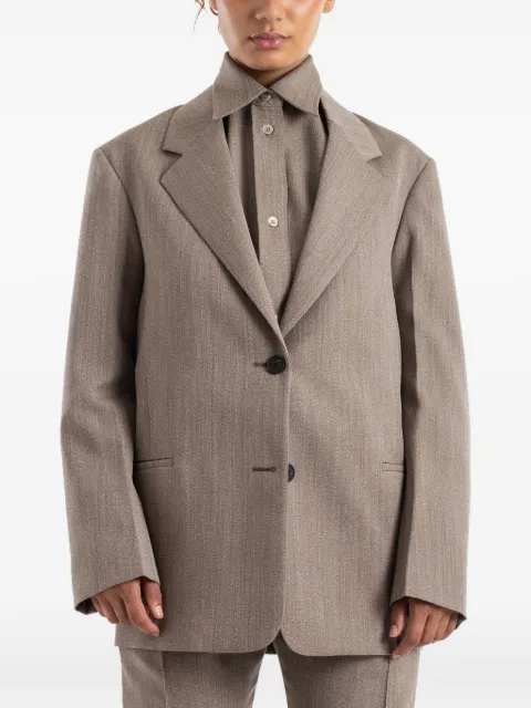 Studio Nicholson notched-lapel tailored blazer