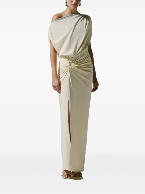 Baobab knot-detail ruched maxi dress