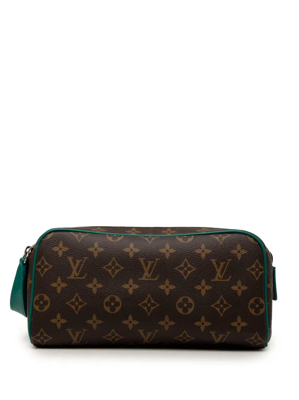Louis Vuitton Pre-Owned 2021-2026 Monogram Macassar Dopp Kit vanity bag - Braun