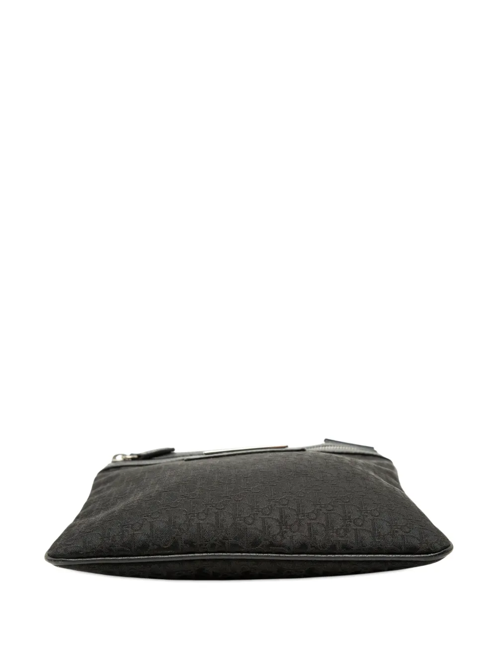Dior Pre-owned 2006 Diorissimo Trotter Canvas Street Chic Crossbody Bag in Black, view 4