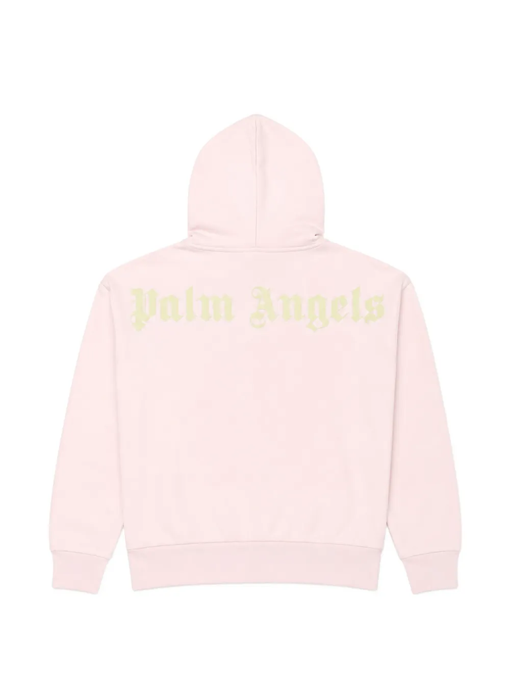 Palm Angels Kids logo-print hoodie Roze