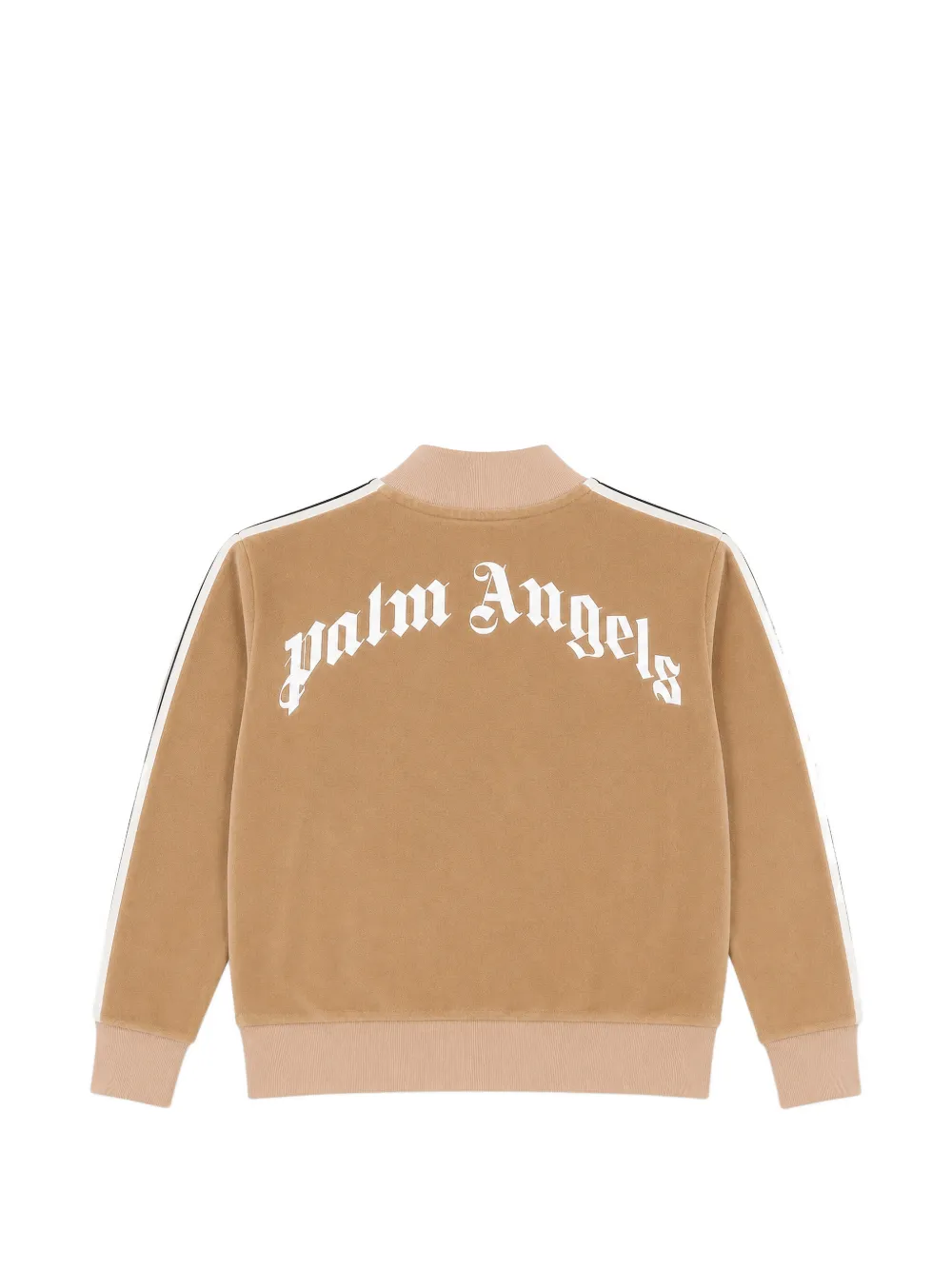 Palm Angels Kids Trainingsjack met logoprint Beige