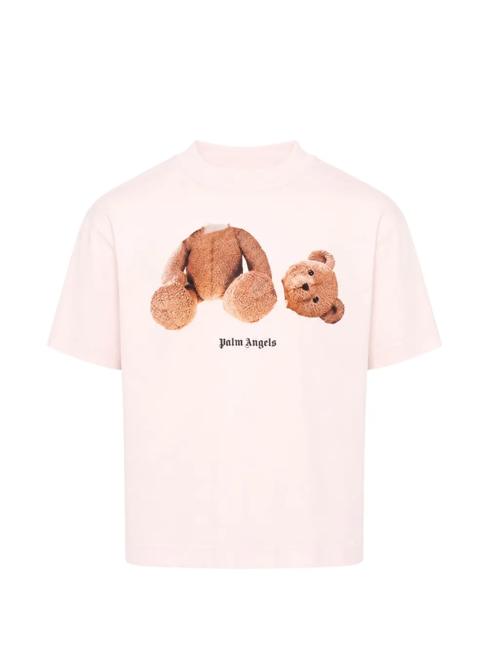 Palm Angels Kids Bear-print T-shirt - Rosa