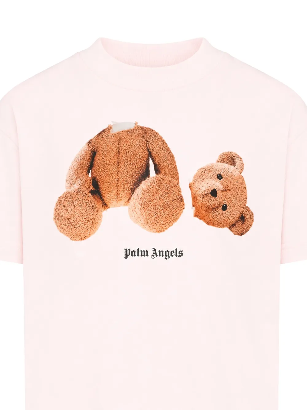 Palm Angels Kids T-shirt met Bear-print Roze