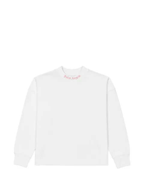 Palm Angels Kids camiseta con logo estampado
