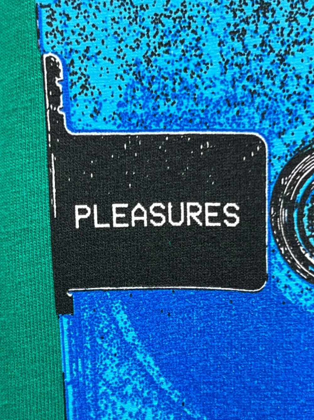 Pleasures Opera T-shirt met grafische print Groen