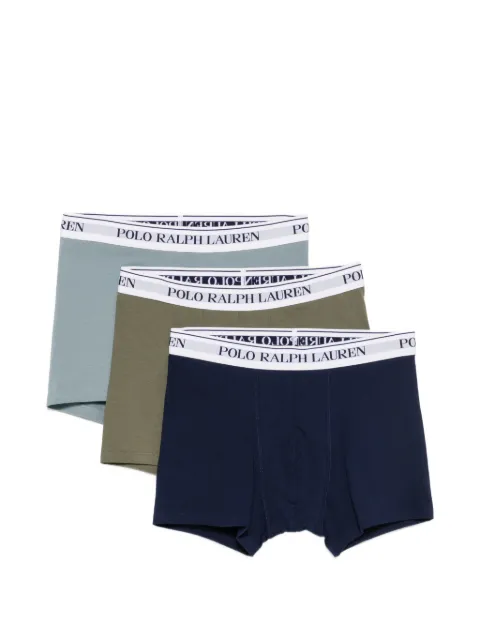 Polo Ralph Lauren logo-waistband boxers (set of three)
