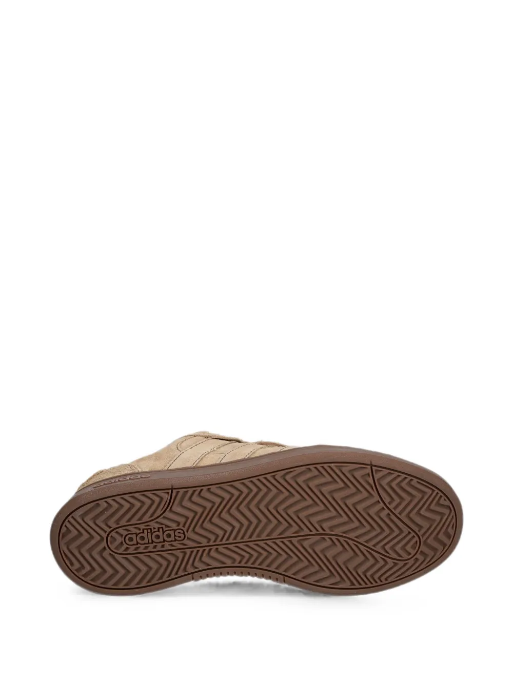 adidas Ground Court Alpha suede panelled sneakers Beige
