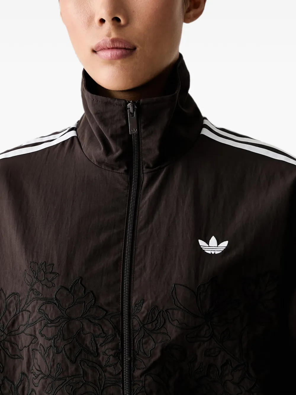 adidas floral GFX Firebird loose track jacket Bruin