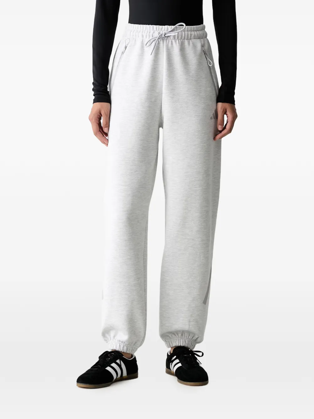 adidas drawstring Z.N.E. pants - Grigio