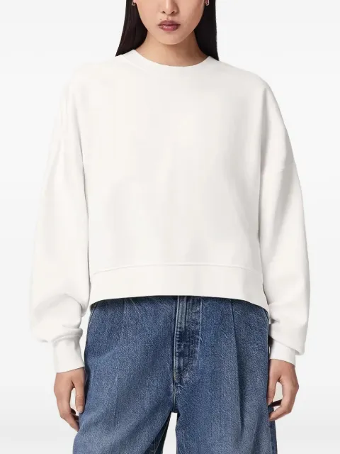 AllSaints Esme Lila oversized long sleeve sweatshirt