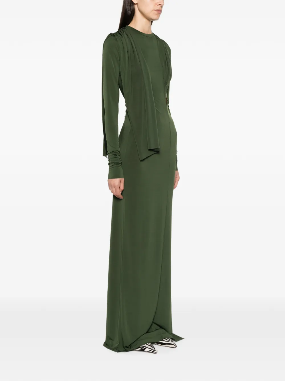 DARKPARK Maxi-jurk Groen