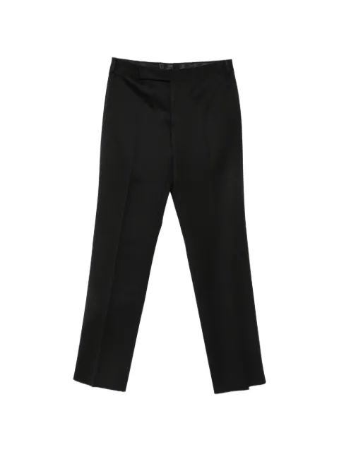 Lardini pressed-crease straight-leg trousers