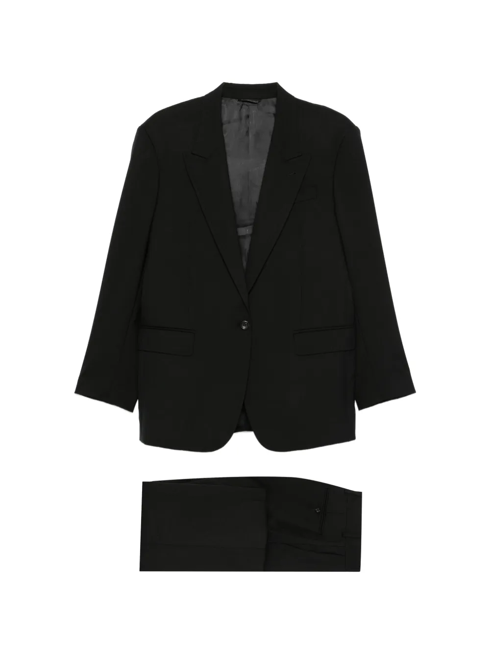 ERALDO button-up three-piece suit - Schwarz