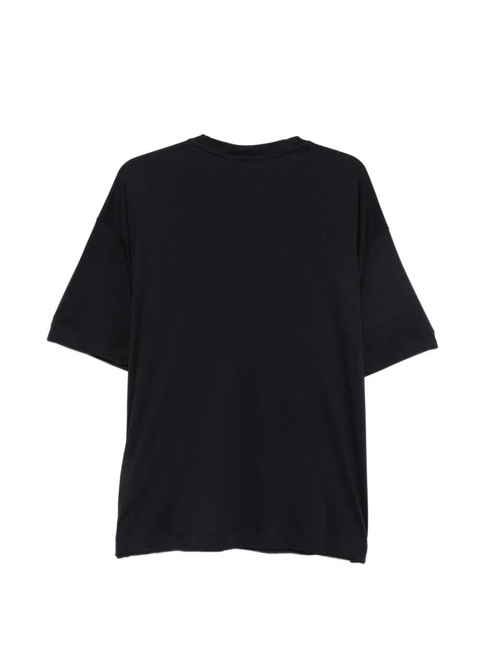 Giorgio Armani T-shirt met logopatch Blauw