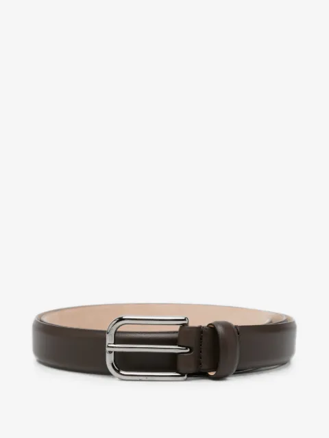 Giorgio Armani buckle-fastening leather belt