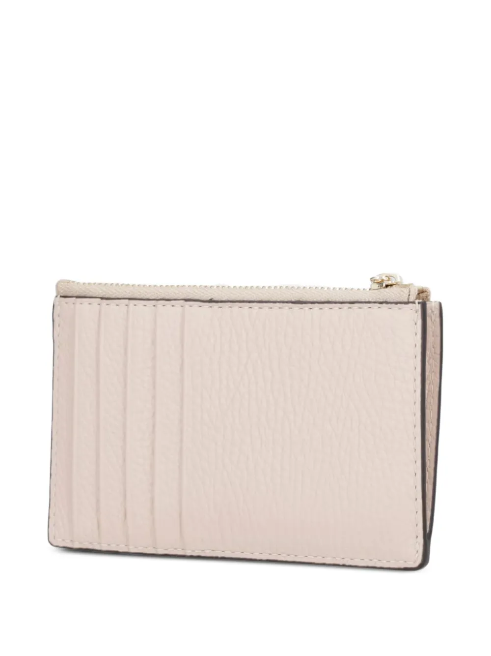 Furla Pasjeshouder met logoplakkaat Beige