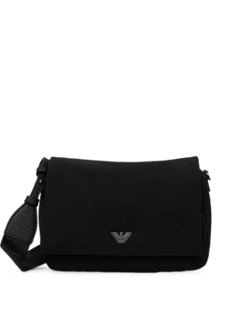 Emporio Armani logo-plaque messenger bag