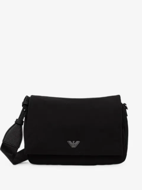 Emporio Armani logo-plaque messenger bag