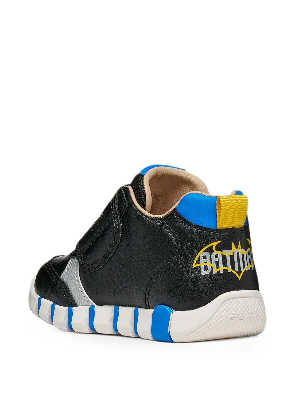 Geox Kids Batman touch-strap trainers Zwart