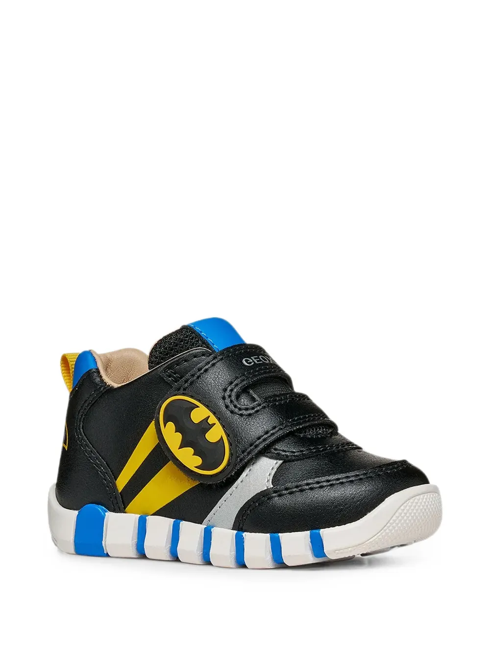 Geox Kids Batman touch-strap trainers - Nero