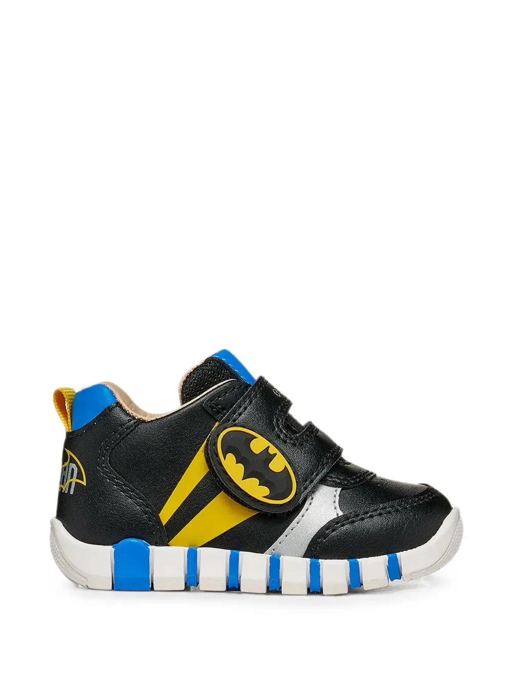 Geox Kids Batman touch-strap trainers Zwart