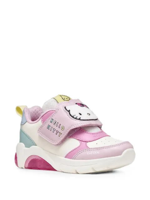 Geox Kids Hello Kitty タッチストラップ スニーカー