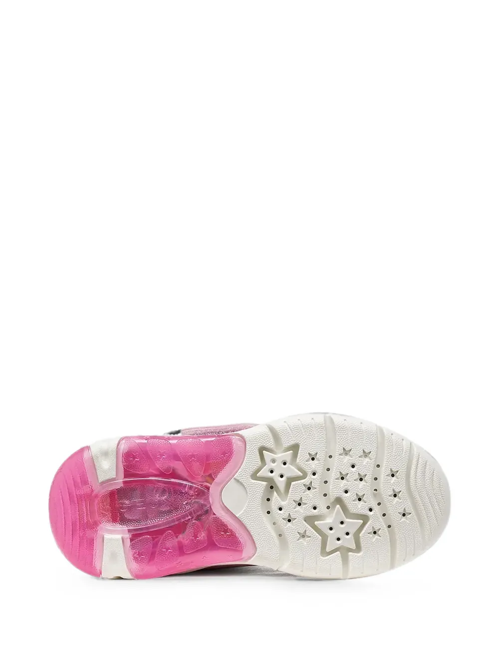 Geox Kids Hello Kitty touch-strap sneakers Roze