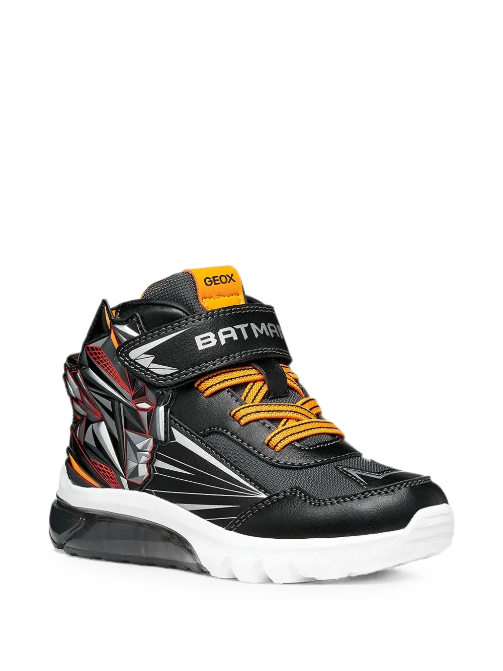 Geox Kids Batman touch-strap sneakers - Nero