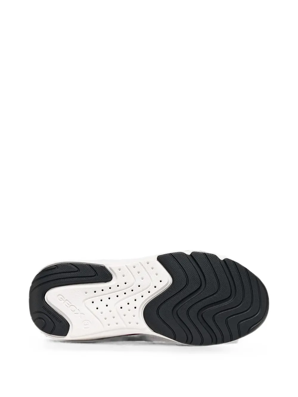 Geox Kids logo-print panelled sneakers Roze