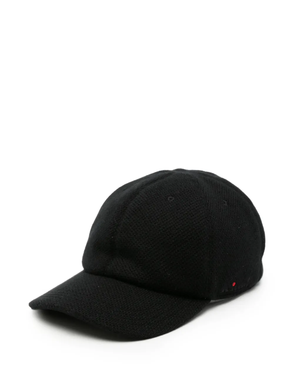 Kiton cashmere baseball cap - Schwarz