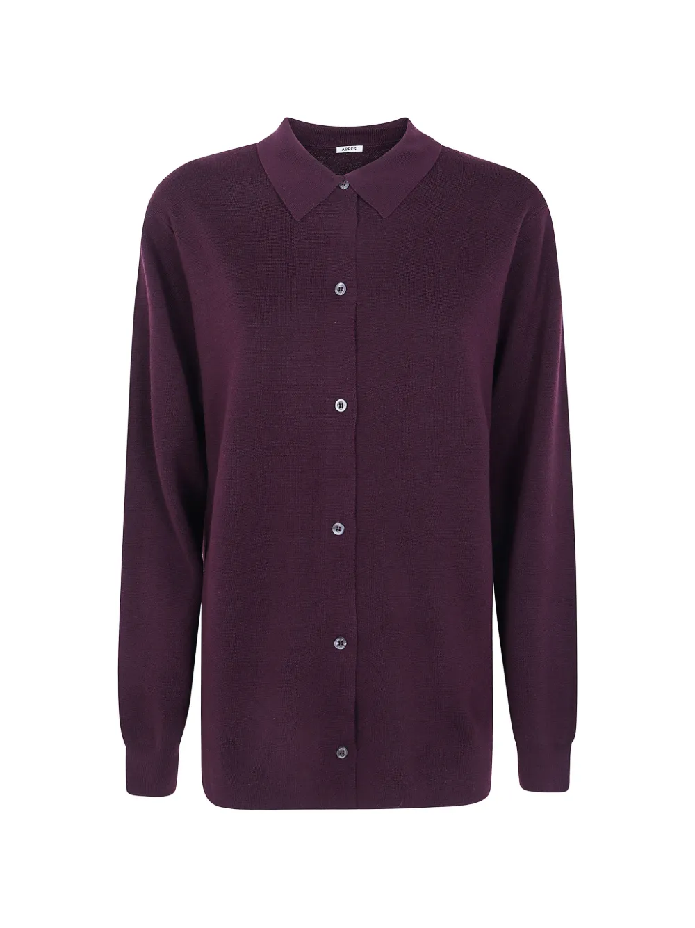 ASPESI button-up wool cardigan - Viola
