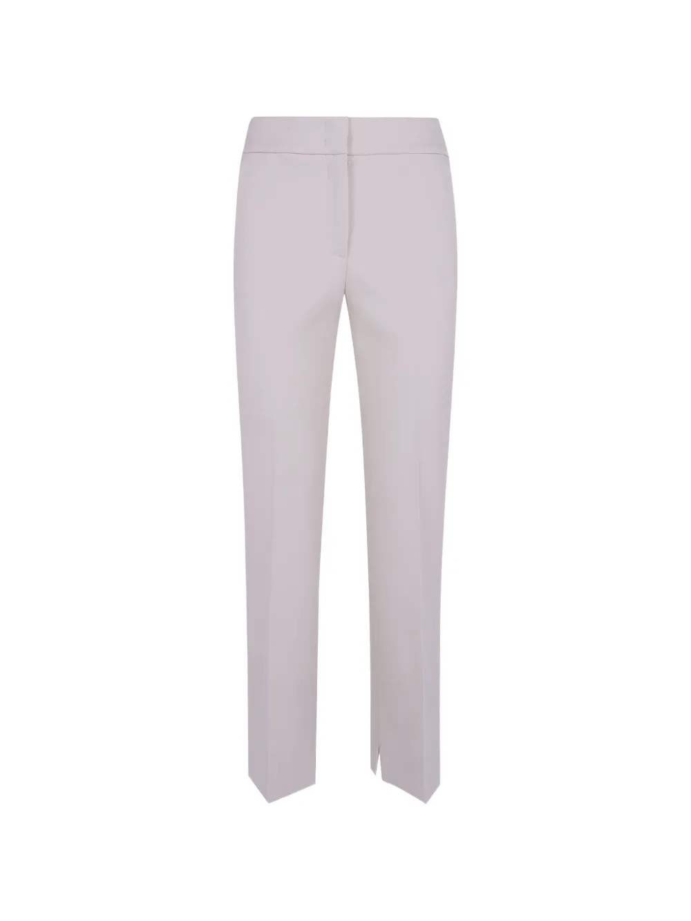 Peserico pressed-crease side-slit trousers - Toni neutri