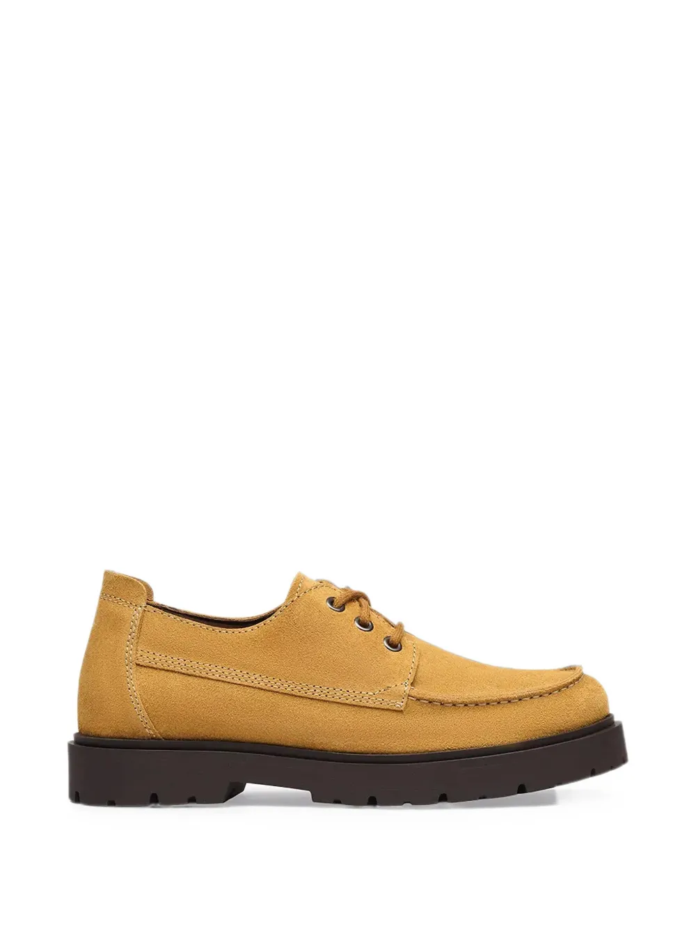 Birkenstock Highwood moc lace low Derby shoes Geel