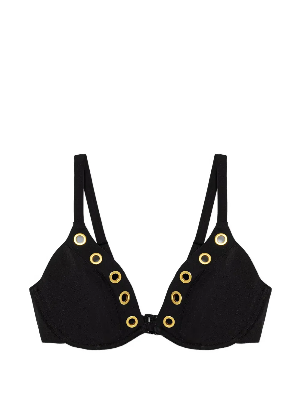 Chantelle Top bikini Sicilia con decorazione - Nero