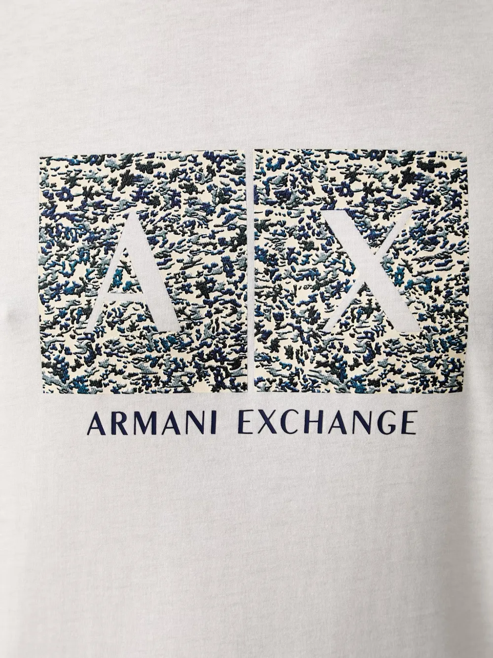 Armani Exchange T-shirt met logoprint Wit