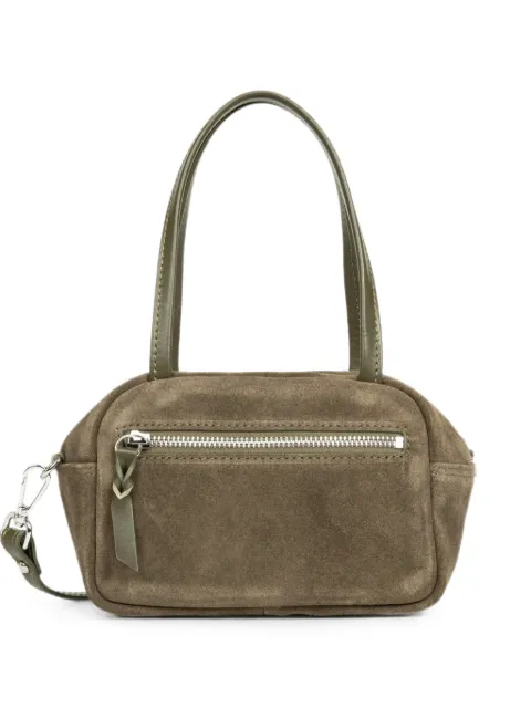 Lancaster small suede-finish shoulder bag
