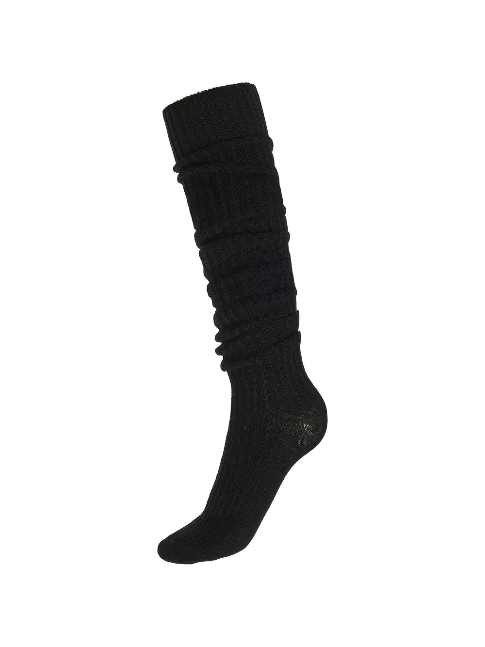 Wolford Geribbelde sokken Zwart